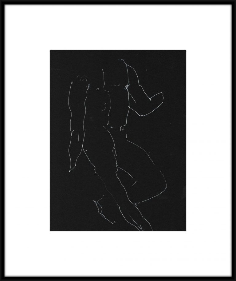 Drawings on Black Paper: Limited Edition Line Drawings