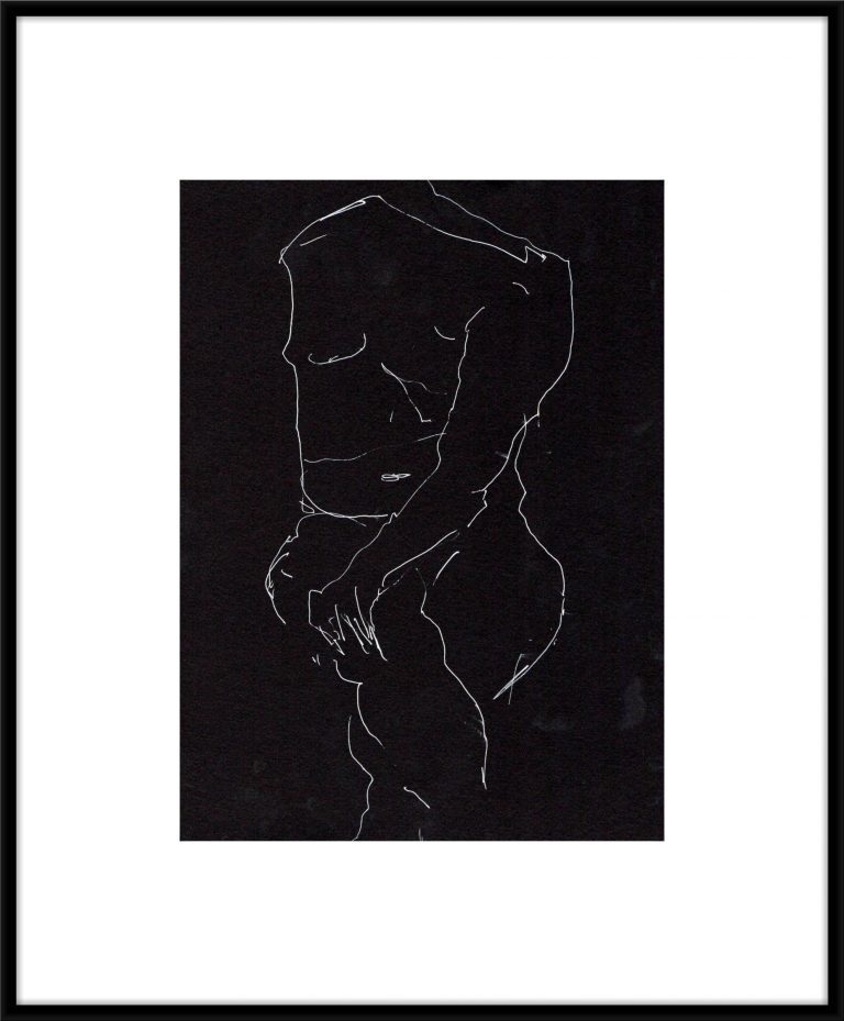 Drawings on Black Paper: Limited Edition Line Drawings
