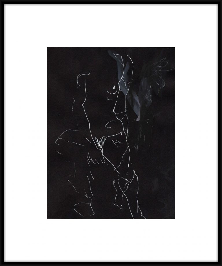 Drawings on Black Paper: Limited Edition Line Drawings