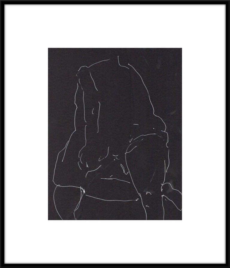 Drawings on Black Paper: Limited Edition Line Drawings