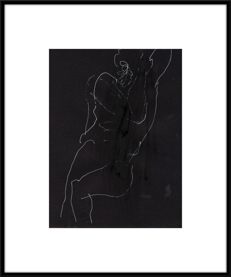 Drawings on Black Paper: Limited Edition Line Drawings