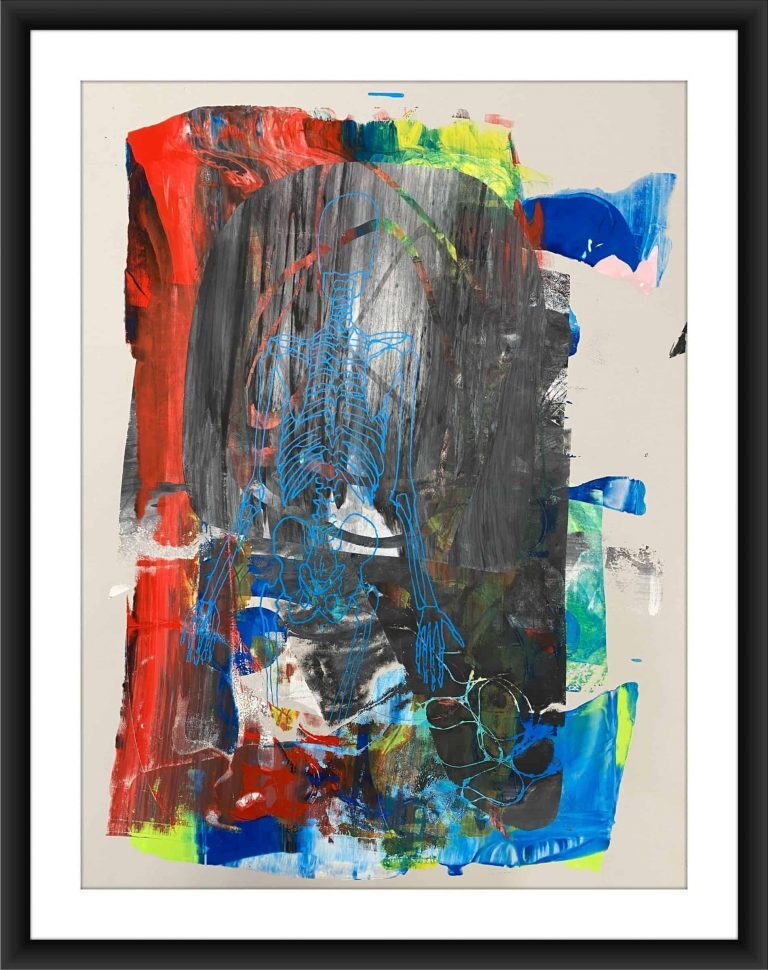The Screened Canvas - SilkScreen Prints on Heavy Paper: Abstract Geometric Art